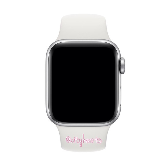 NEW Bright White Apple Watch Sport Band - Picture 2 of 6